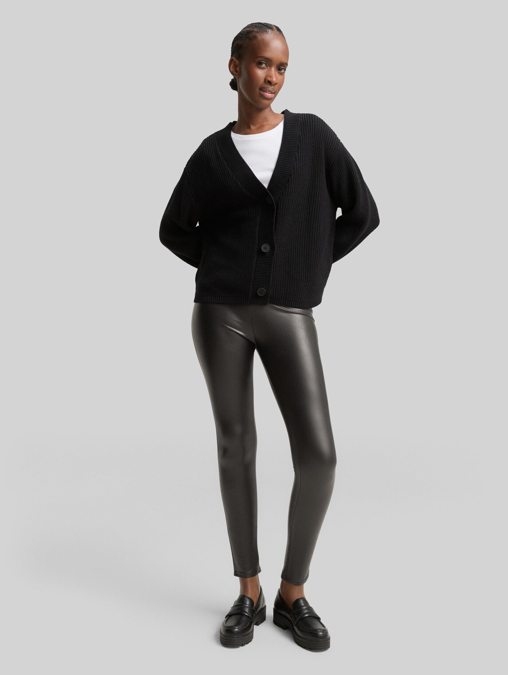 TOM TAILOR Denim Leggings Hosen & Chino Leggings in Lederoptik