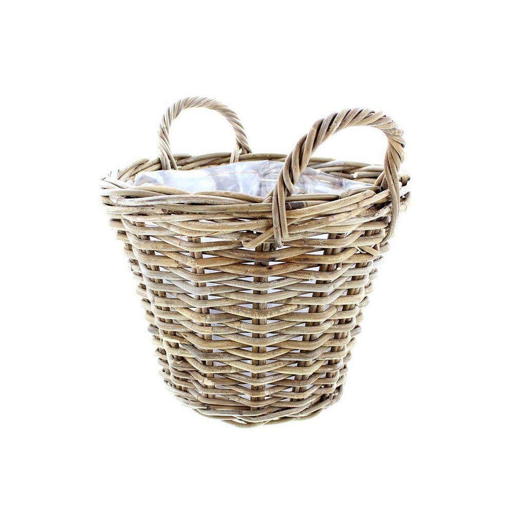 Home-trends24.de Übertopf Pflanzkorb Rattan groß Blumenkorb günstig online kaufen