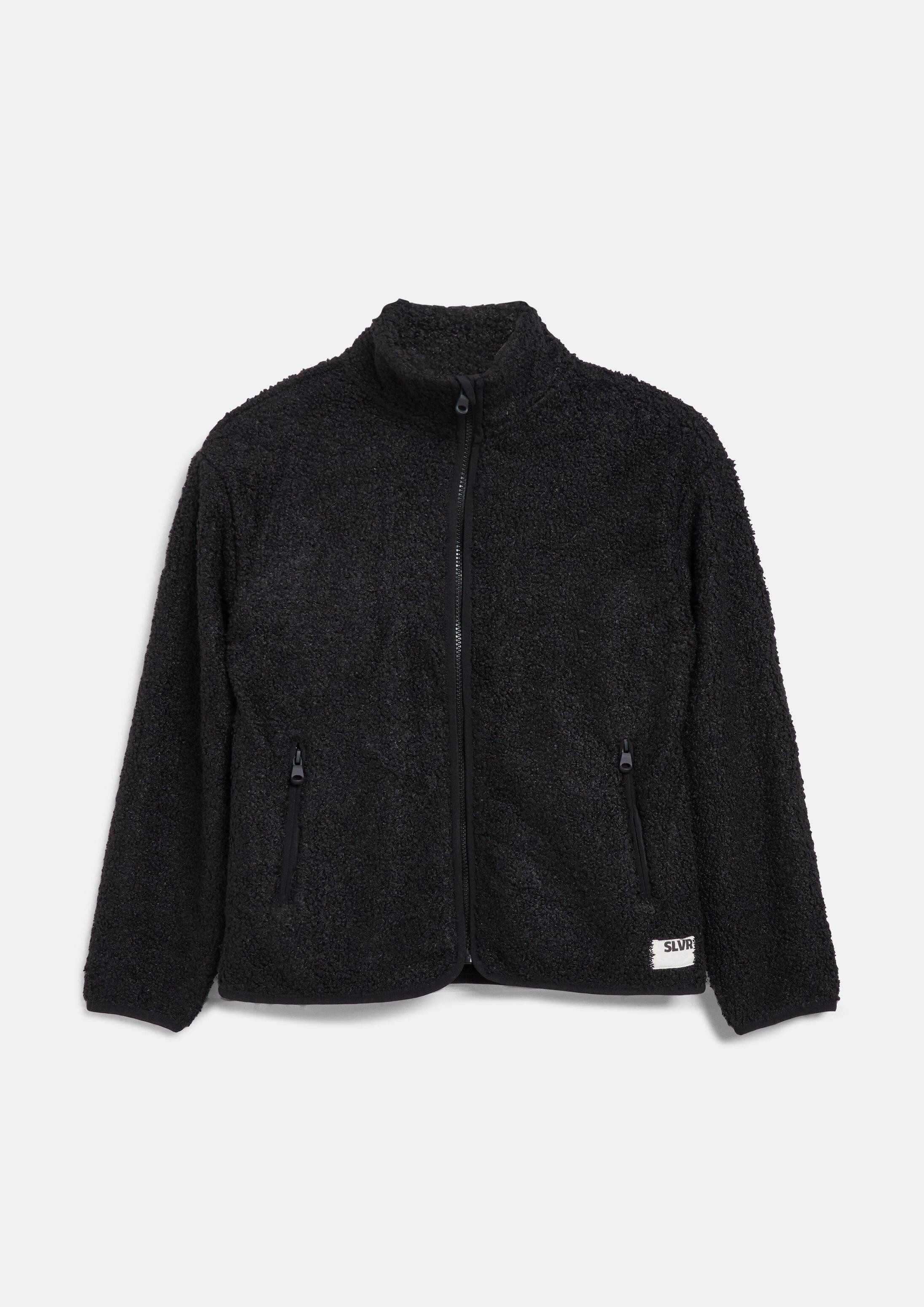 s.Oliver Funktionsjacke Indoor-Jacke Kuschelige Teddy-Jacke