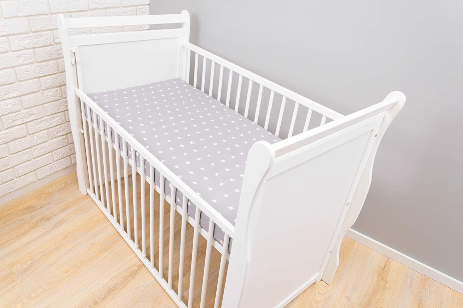 Amilian Spannbettlaken Spannbetttuch für Babybett Kinderbett günstig online kaufen