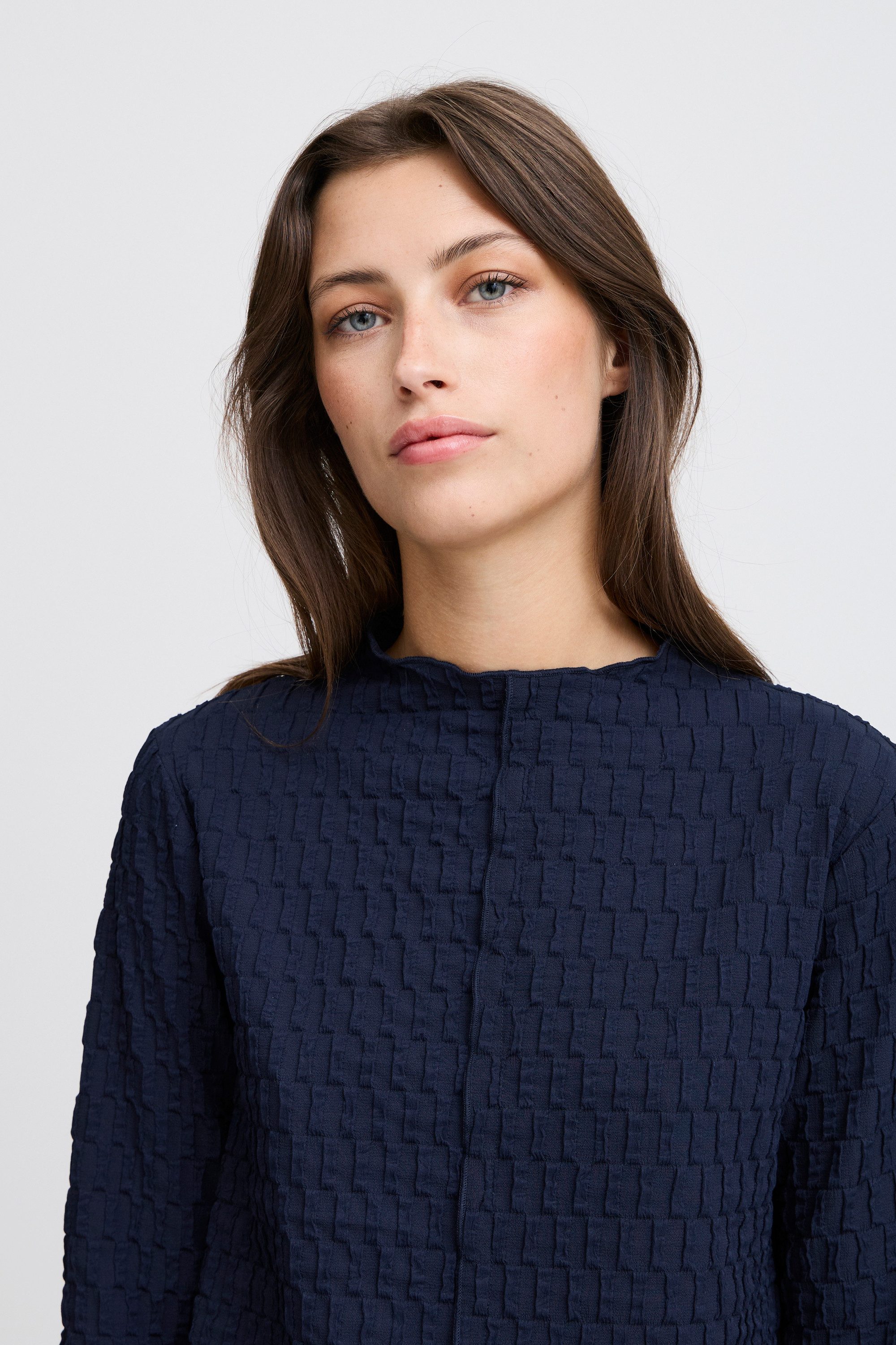 b.young Langarmbluse Langarm-Bluse BYFRAI
