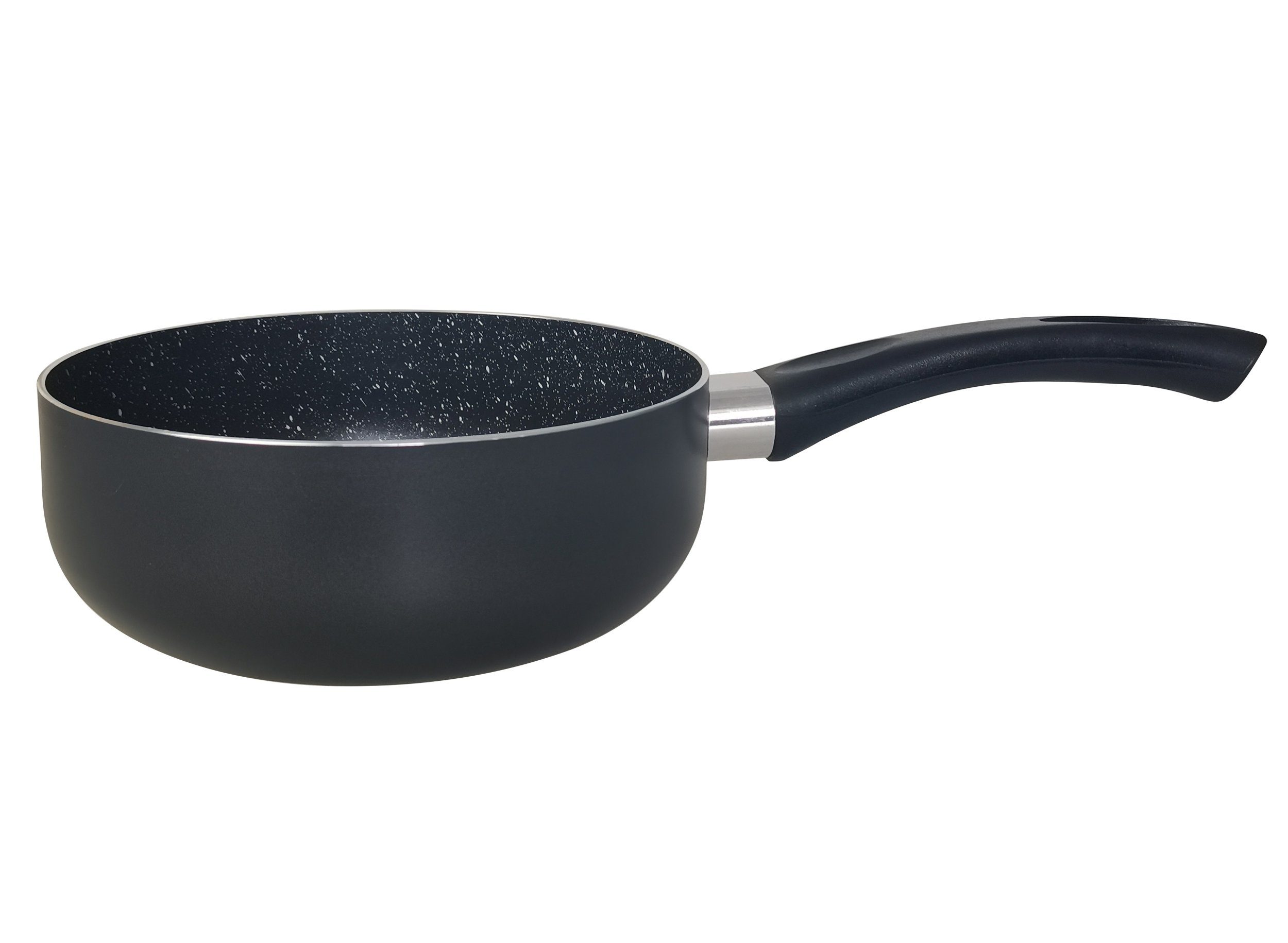 Cheffinger Kasserolle Sauce Pfanne Stiel Kasserolle Topf Bratpfanne Induktion Ø16, Material: Aluminium