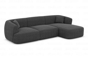 Sofa Dreams Ecksofa Polster Couch Ecksofa Stoffsofa Tabarca L Form kurz Stoffcouch, Loungesofa
