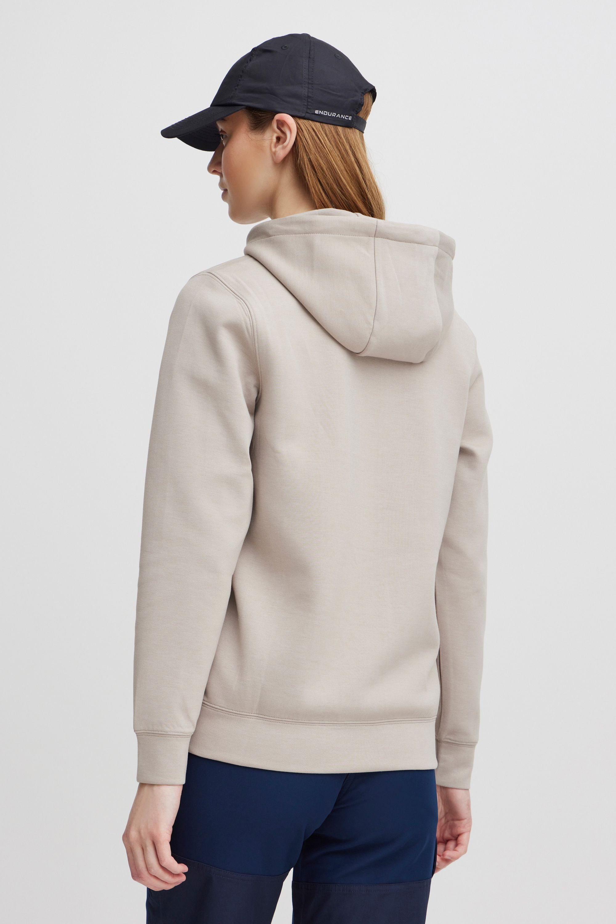 North Bend Sweatshirt NBTamina W Sportlicher Sweathoodie mit Kängurutasche
