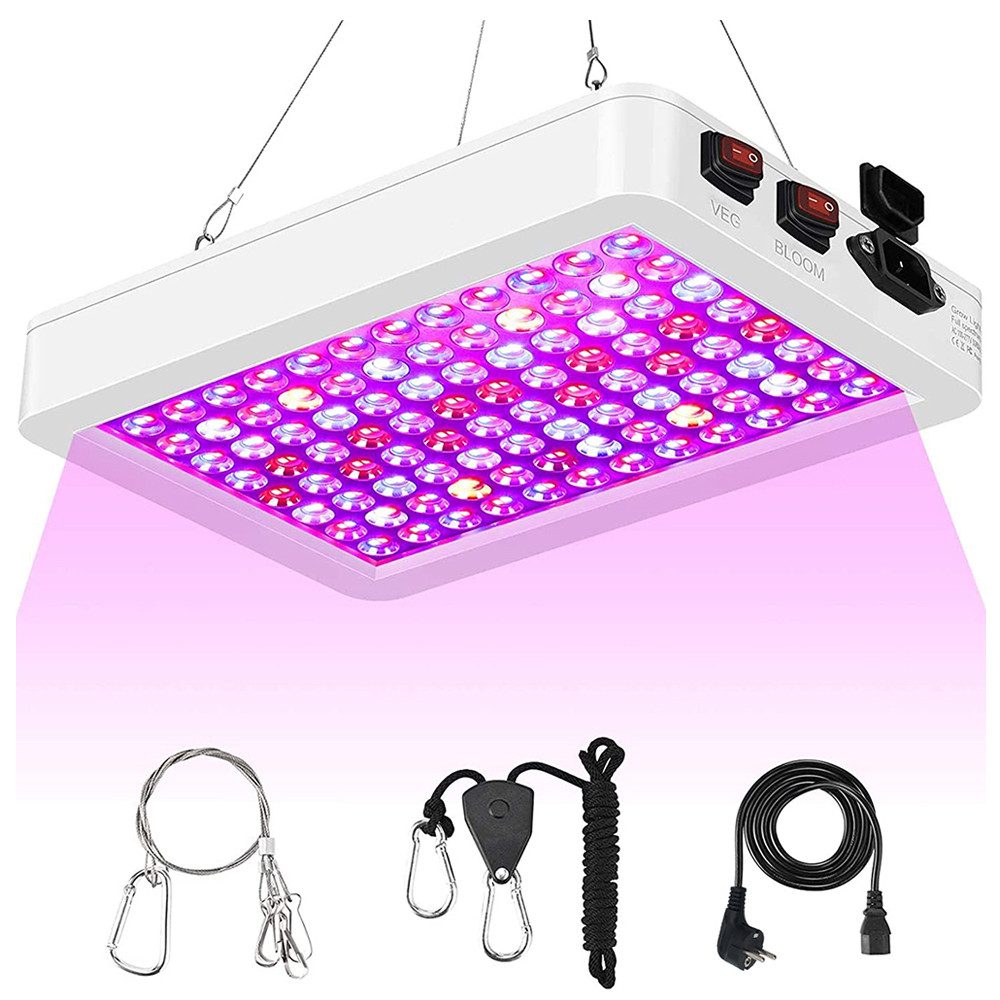 Laybasic Pflanzenlampe 50-100W Volles Spektrum LED Wachstumslicht Wachsende Лампи indoor, für Zimmerpflanzen, Gemüseblumen