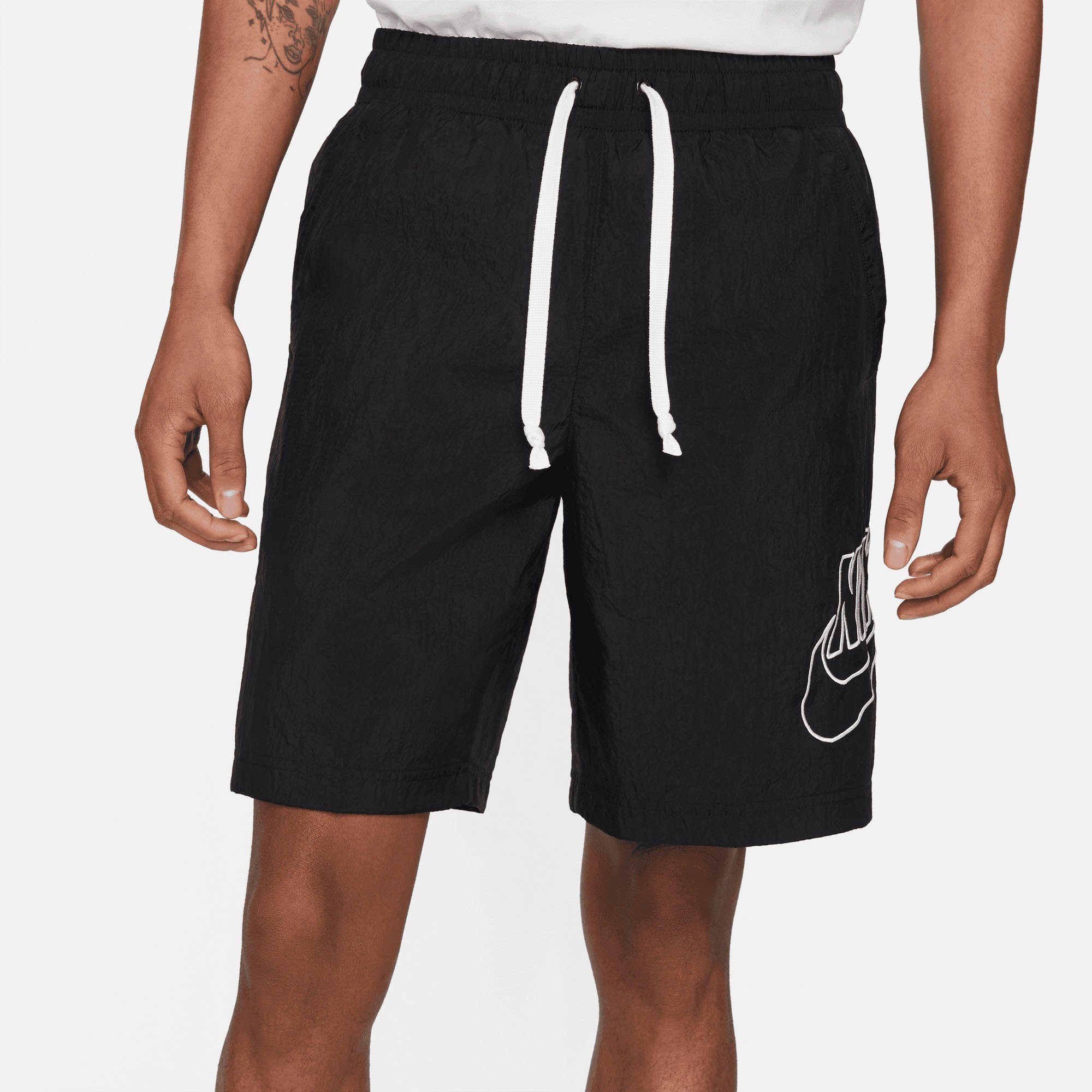 Nike Sportswear Shorts Alumni Men's Flow Woven schwarz Shorts