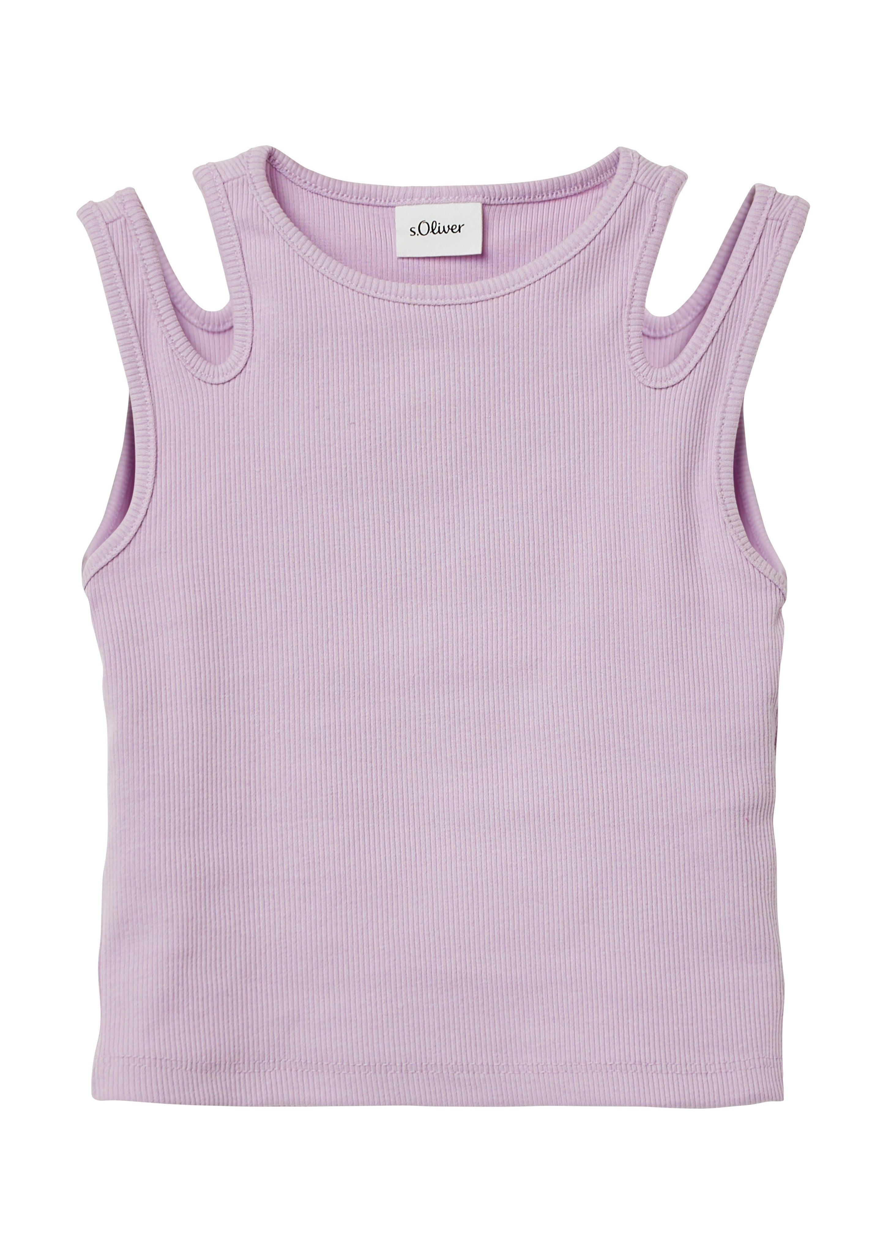 s.Oliver Junior 2-in-1-Top mit Cat-outs