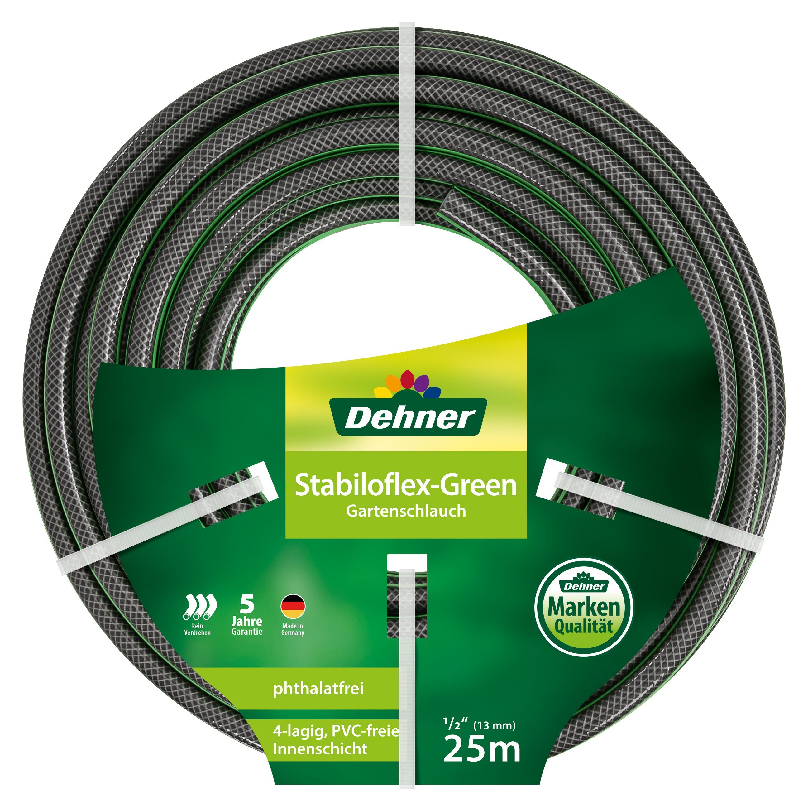Gartenschlauch Gartenschlauch Stabiloflex, flexibel, Kunststoff