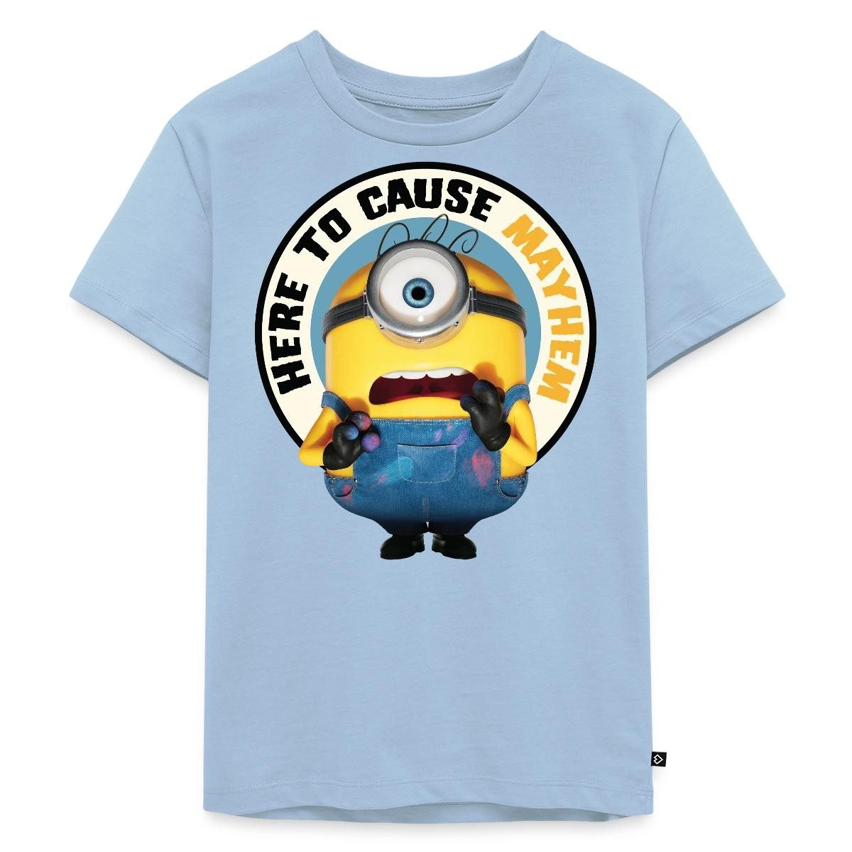 T-Shirt Minions Hier Um Chaos Zu Verursachen Kinder Premium T-Shirt