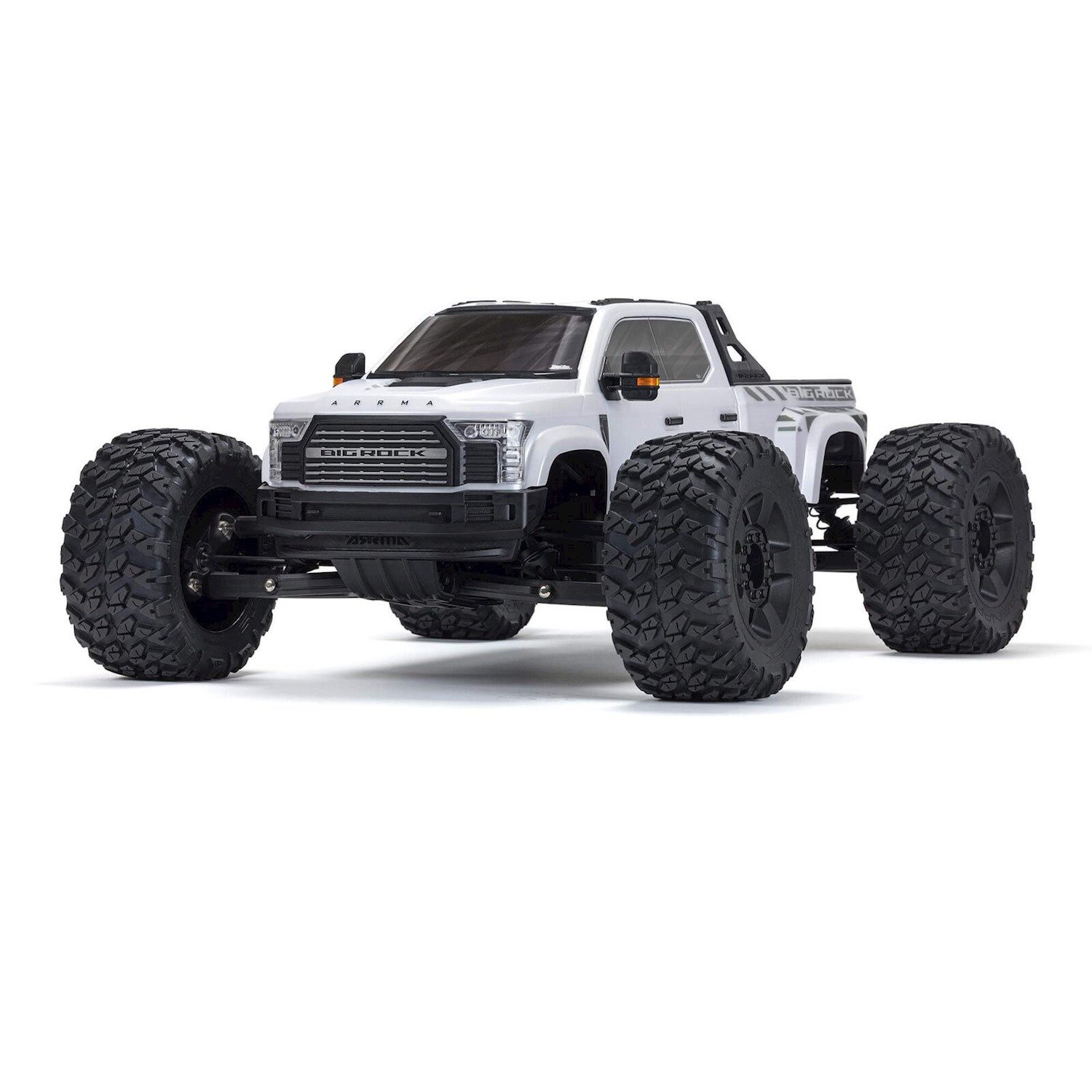 RC-Buggy Arrma RC BIG ROCK 6S 4X4 BLX Monster Truck RTR 1:7 Weiss