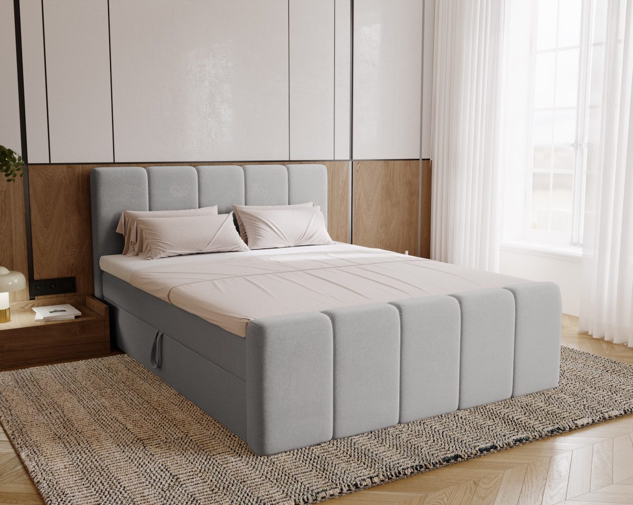 Kaiser Möbel Boxspringbett Berg mit Matratze günstig online kaufen