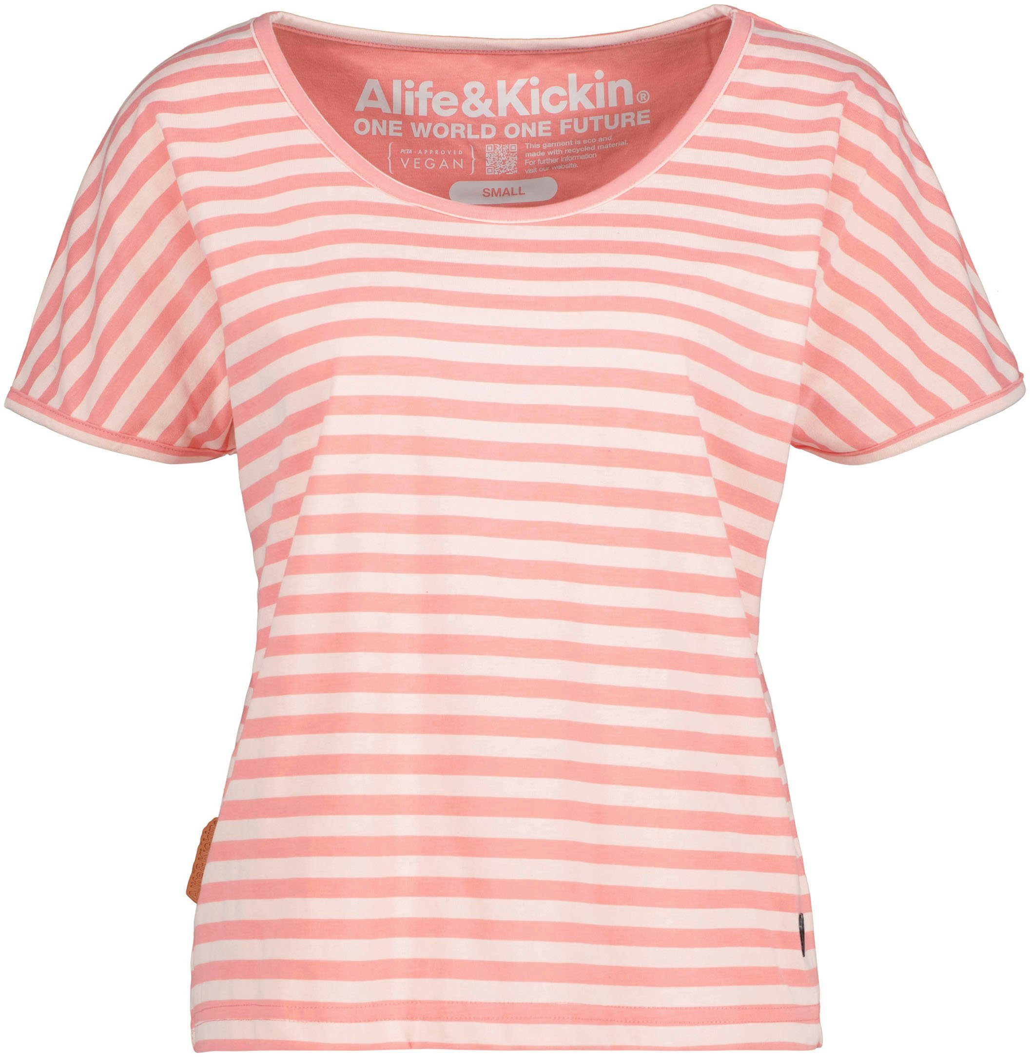 Alife & Kickin Rundhalsshirt ClaudiAK-Z EXKLUSIV MELANGE (1-tlg) 4151 bei SALMON