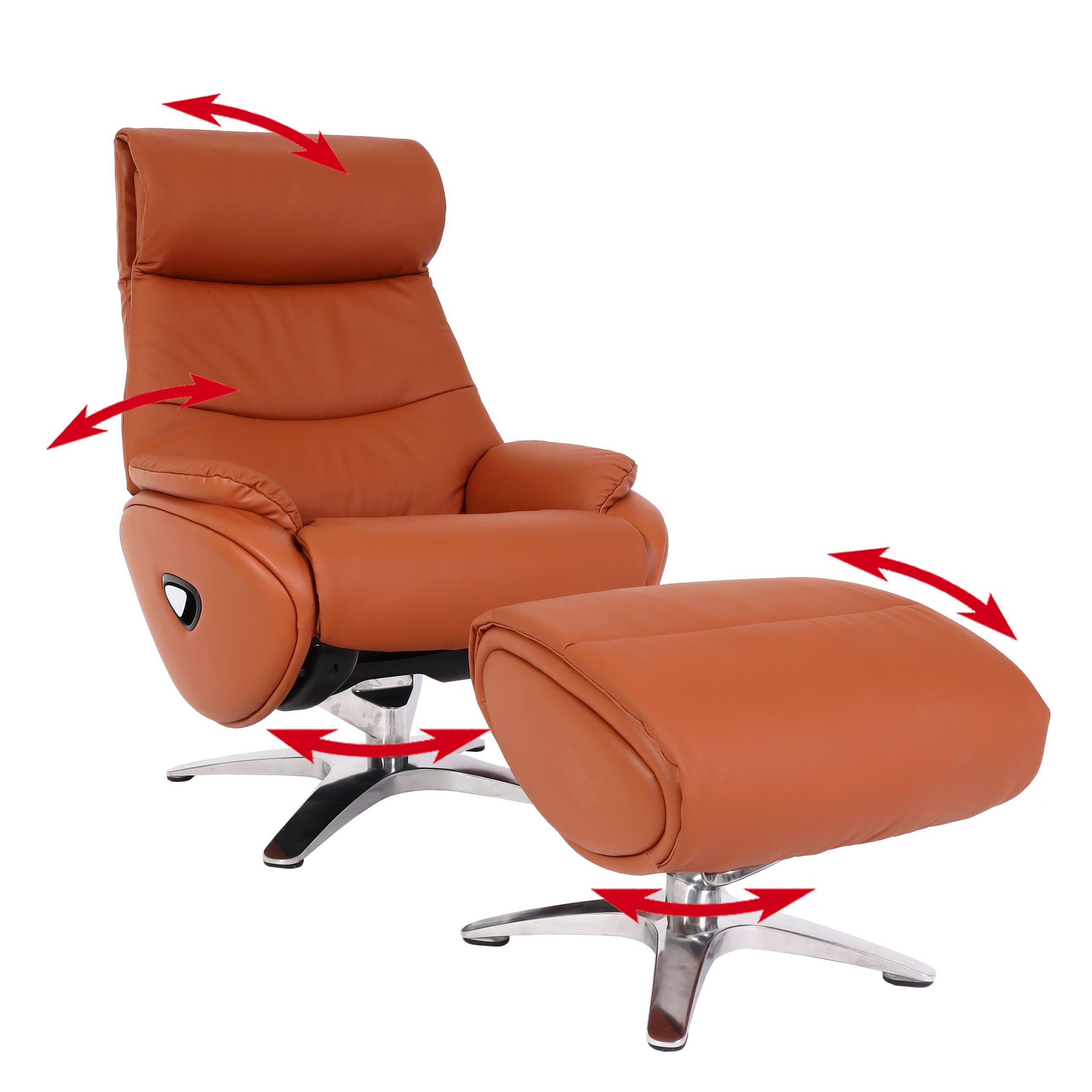 MCW Relaxsessel MCW-K98, Um 360° drehbar mit Autoposition, Breite Sitzfläche
