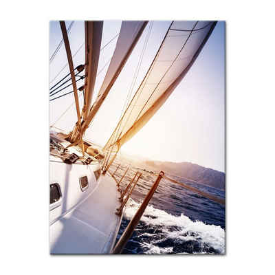 Bilderdepot24 Leinwandbild »Yacht auf See«, Ozeane