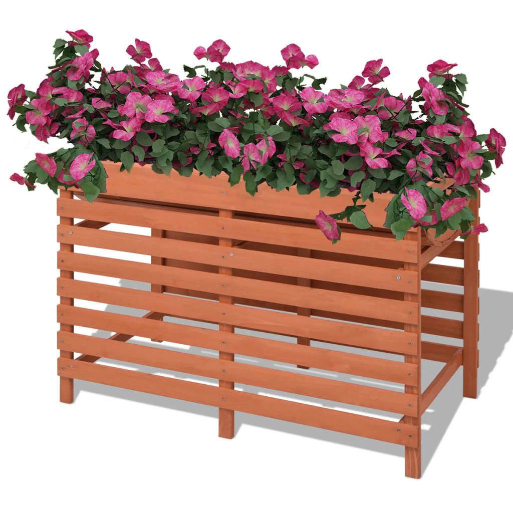 vidaXL Blumentopf Blumenkasten 100x50x71 cm Holz (1 St)