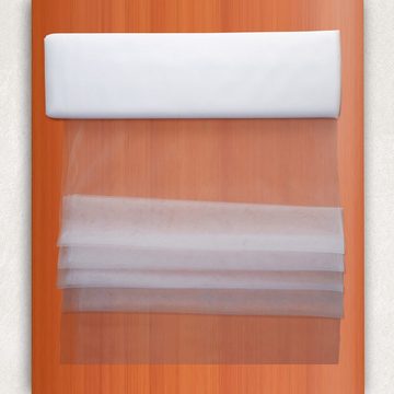 Handi Stitch Streudeko Weißer Tüllstoff Rolle - 137 cm x 18 m, White Tulle Fabric Roll - 137 cm x 18 m