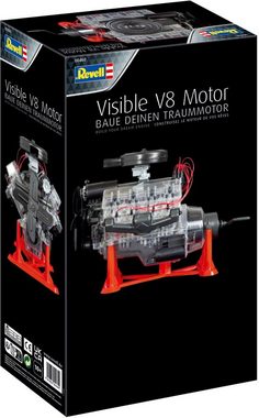 Revell® Modellbausatz V-8 Engine, Maßstab 1:4