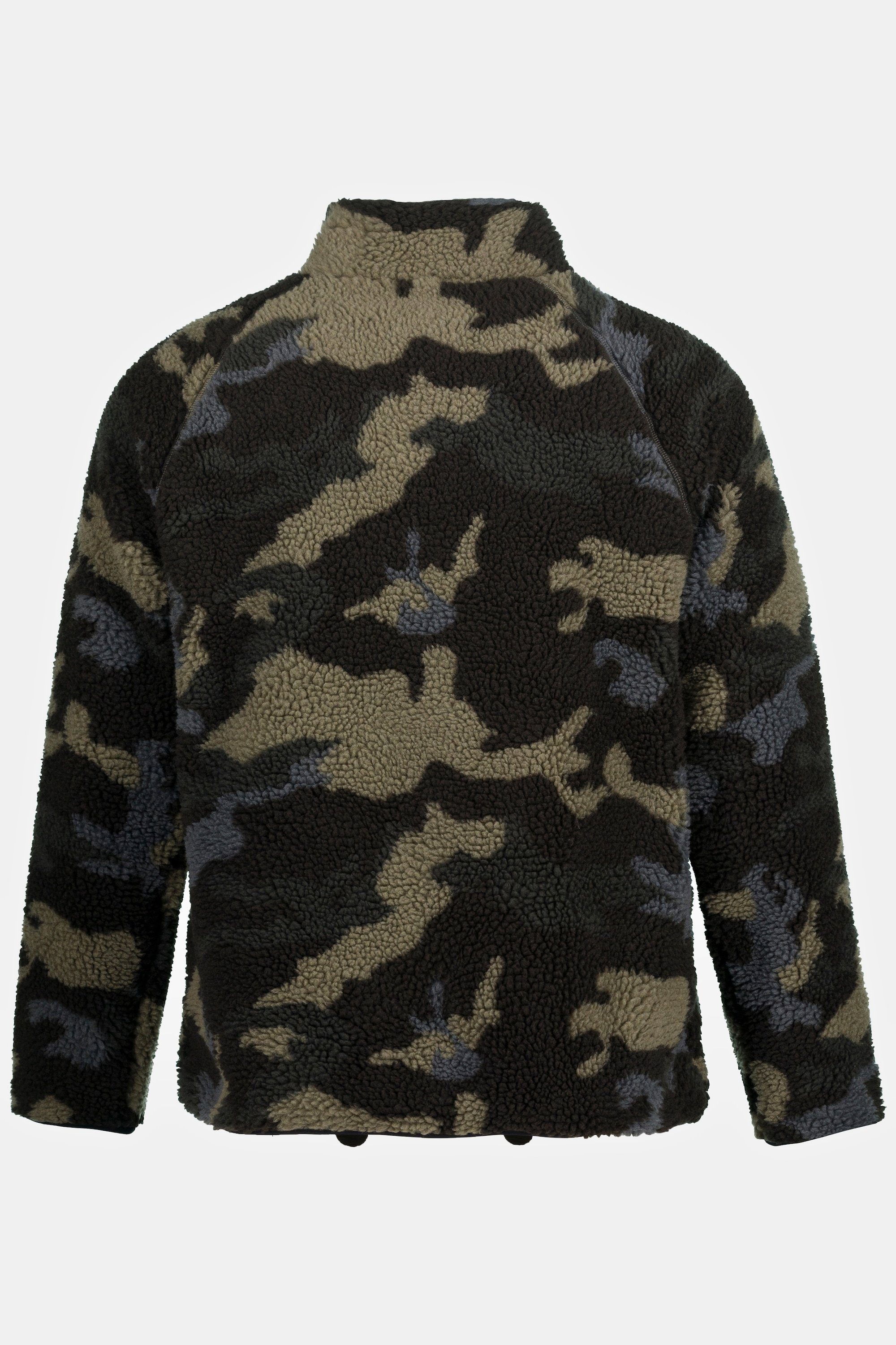 Camouflage Teddy-Skijacke Skiwear Fleecejacke Outdoor JP1880