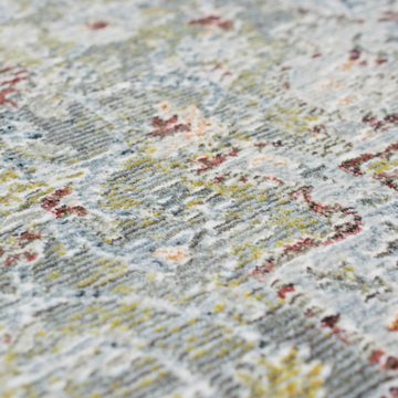 Teppich Moderner Orientalischer Vintage Teppich farbig, Carpetia, rechteckig, Höhe: 7 mm
