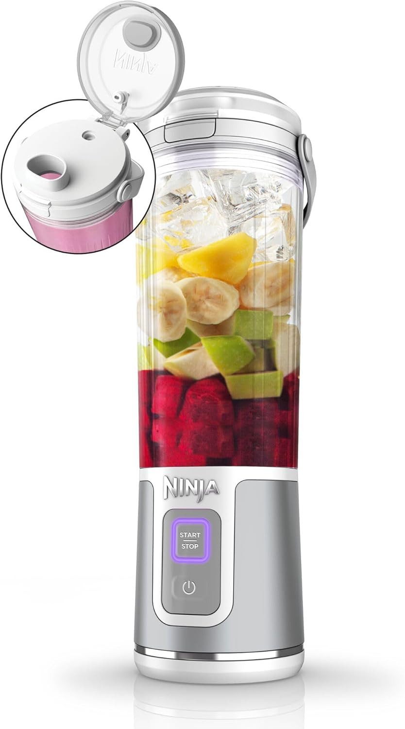 NINJA Standmixer Blast Kabelloser Blender 530 ml – Tragbarer Smoothie Maker