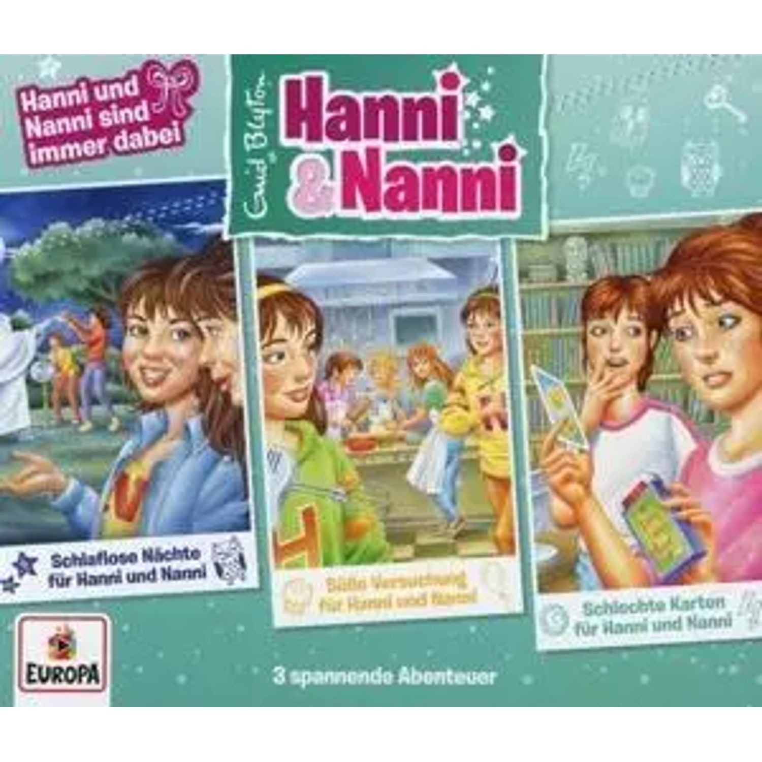 Hörspiel Hanni und Nanni - 3er Box 21. Hanni und Nanni sind immer dabei (68,...