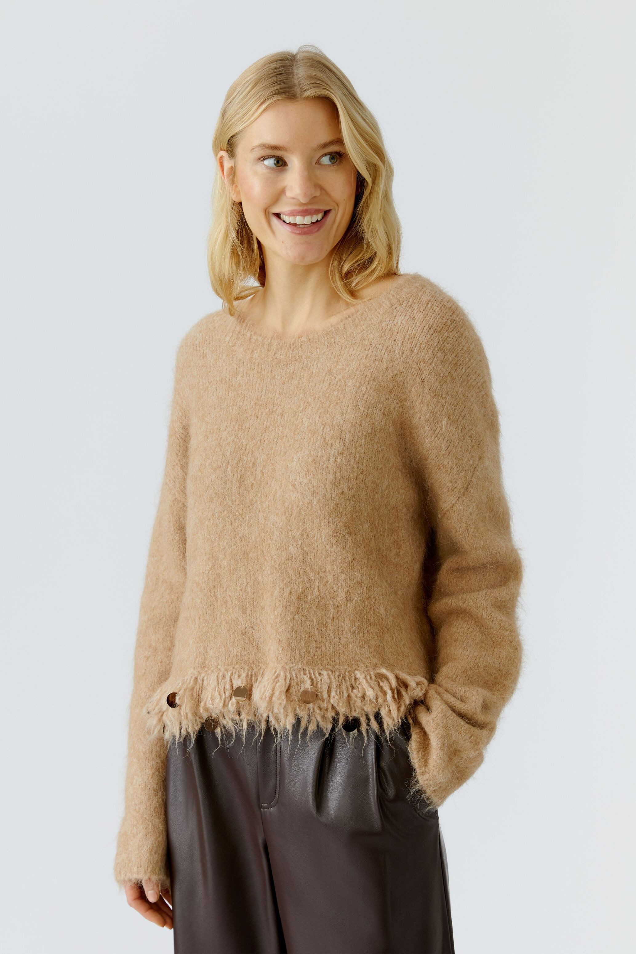 Oui Rundhalspullover Pullover günstig online kaufen
