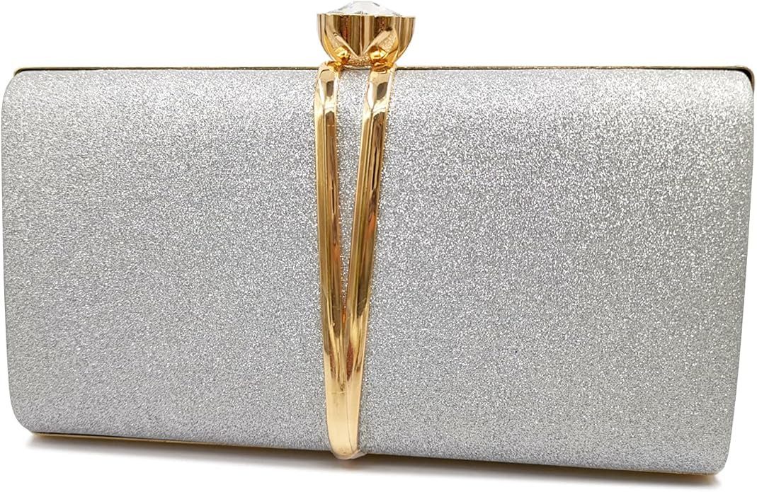 Coonoor Abendtasche Damen glänzende Clutch, Diamant günstig online kaufen