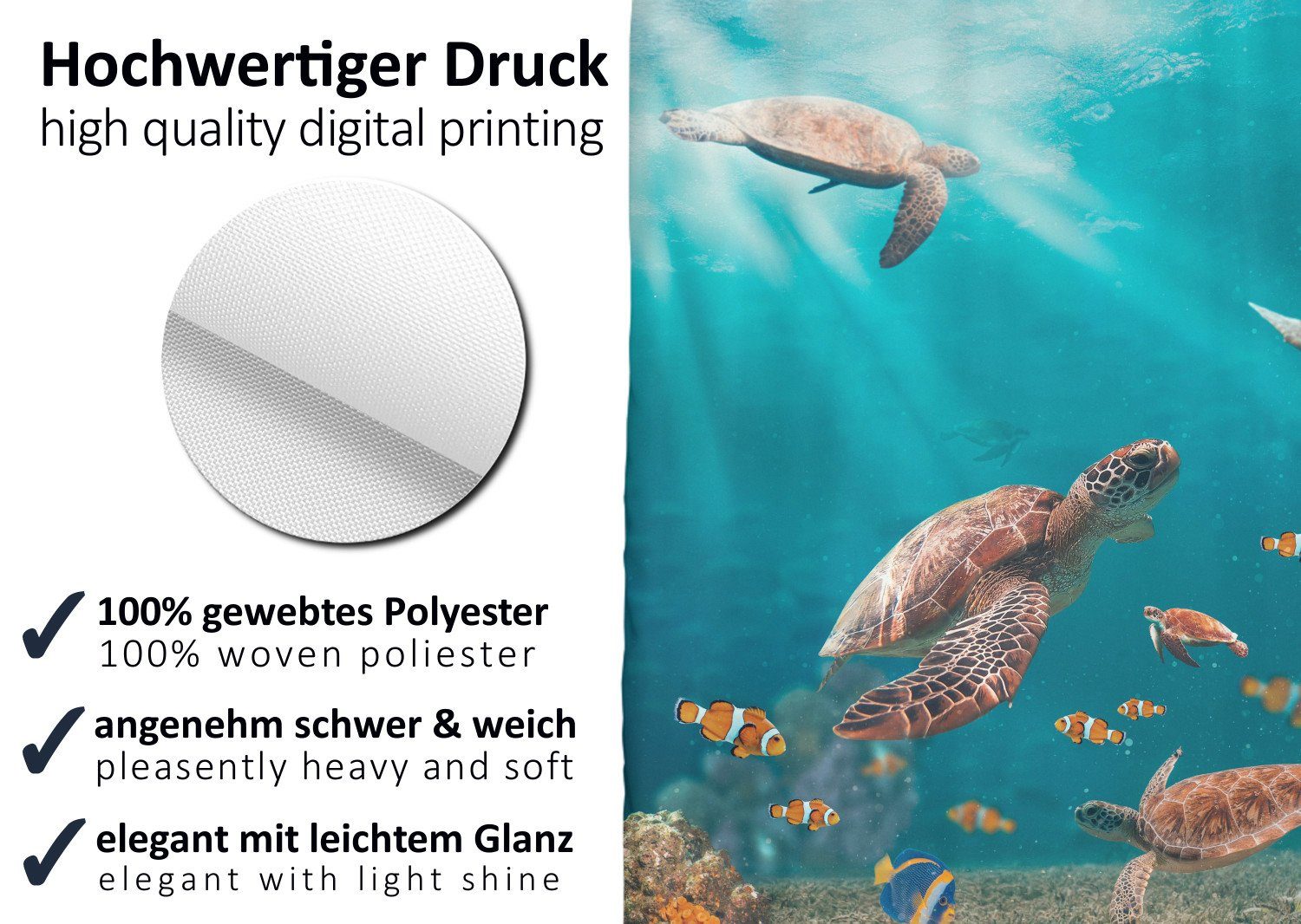 Arteneur Duschvorhang Breite 180 cm, Anti-Schimmel günstig online kaufen