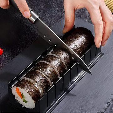 MLRYH Sushi-Roller Sushi DIY-Set: 22-teiliges Sushi Maker Kit mit Bambusmatten & Zubehör, (Sushi-Maker-Set 22-tlg), Antihaftbeschichtung für einfache Reinigung & perfekte Rollenbildung.