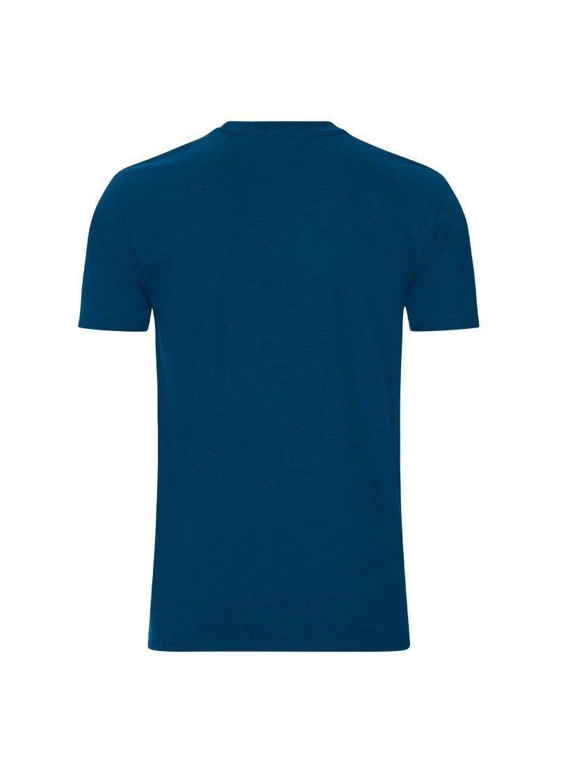 Biobaumwolle saphir-C2C T-Shirt T-Shirt TRIGEMA aus 100% Trigema