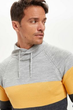 DeFacto Schalkragenpullover Herren Pullover SLIM FIT SHAWL NECK