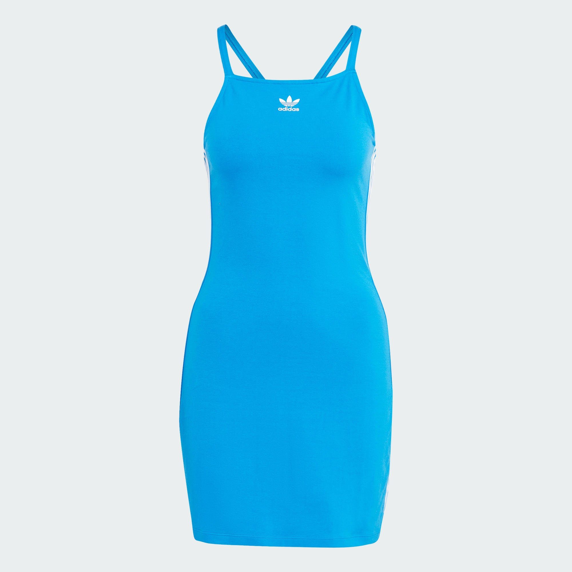 adidas Bird Blue Originals Sweatkleid 3-STREIFEN MINIKLEID