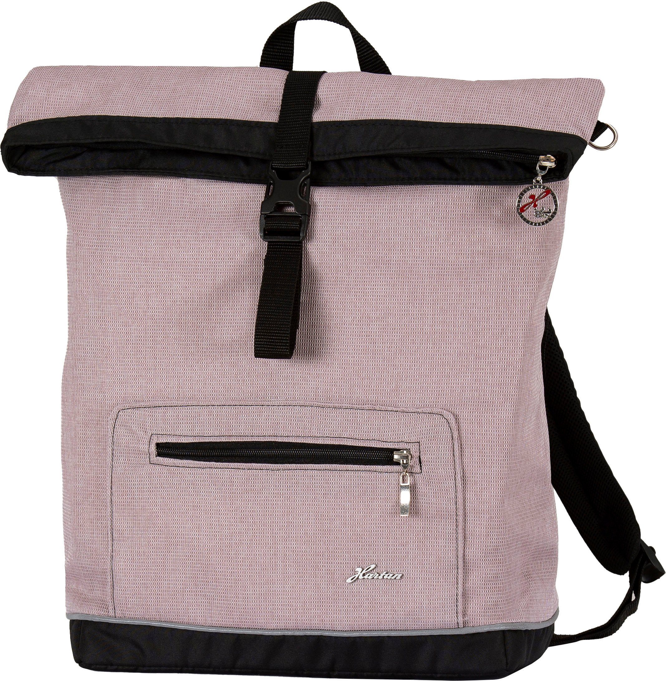 Hartan Wickelrucksack Space bag - Casual Collection, mit Thermofach; Made in Germany rosy birds