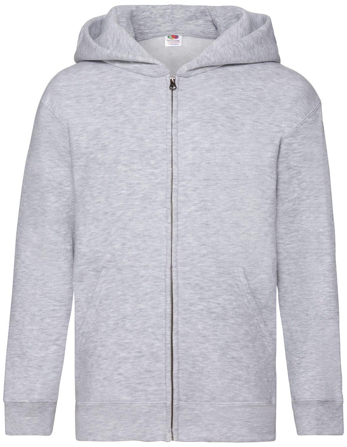 Loom Premium Jacket graumeliert Sweat the Kids Sweatjacke of Fruit Hooded