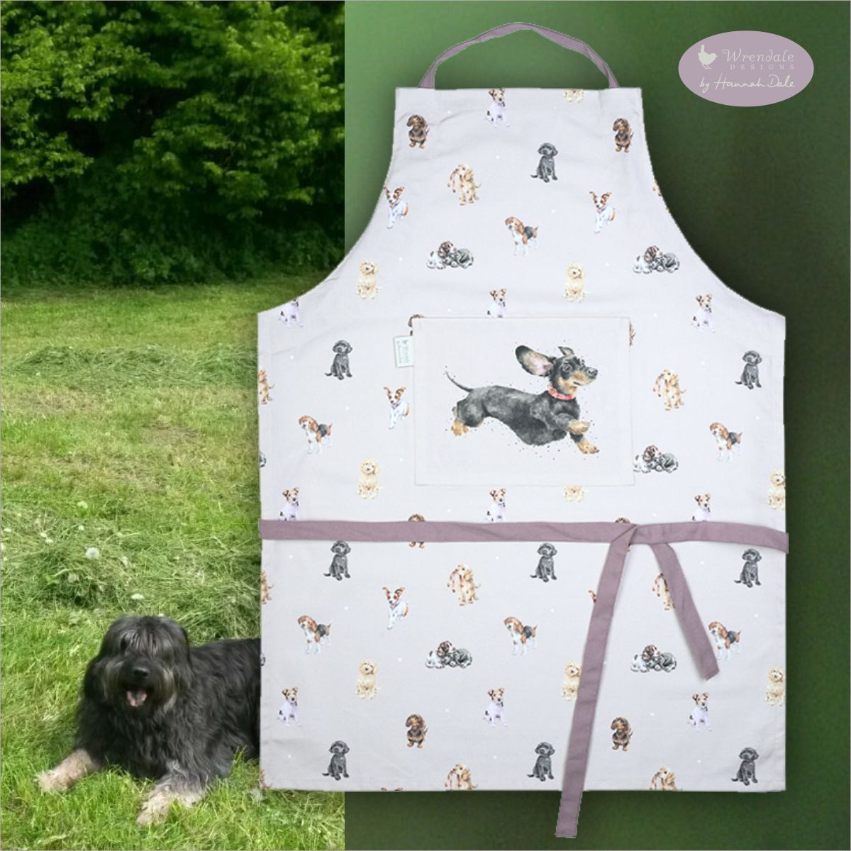 Wrendale Kochschürze Wrendale Designs Baumwoll-Schürze Was günstig online kaufen