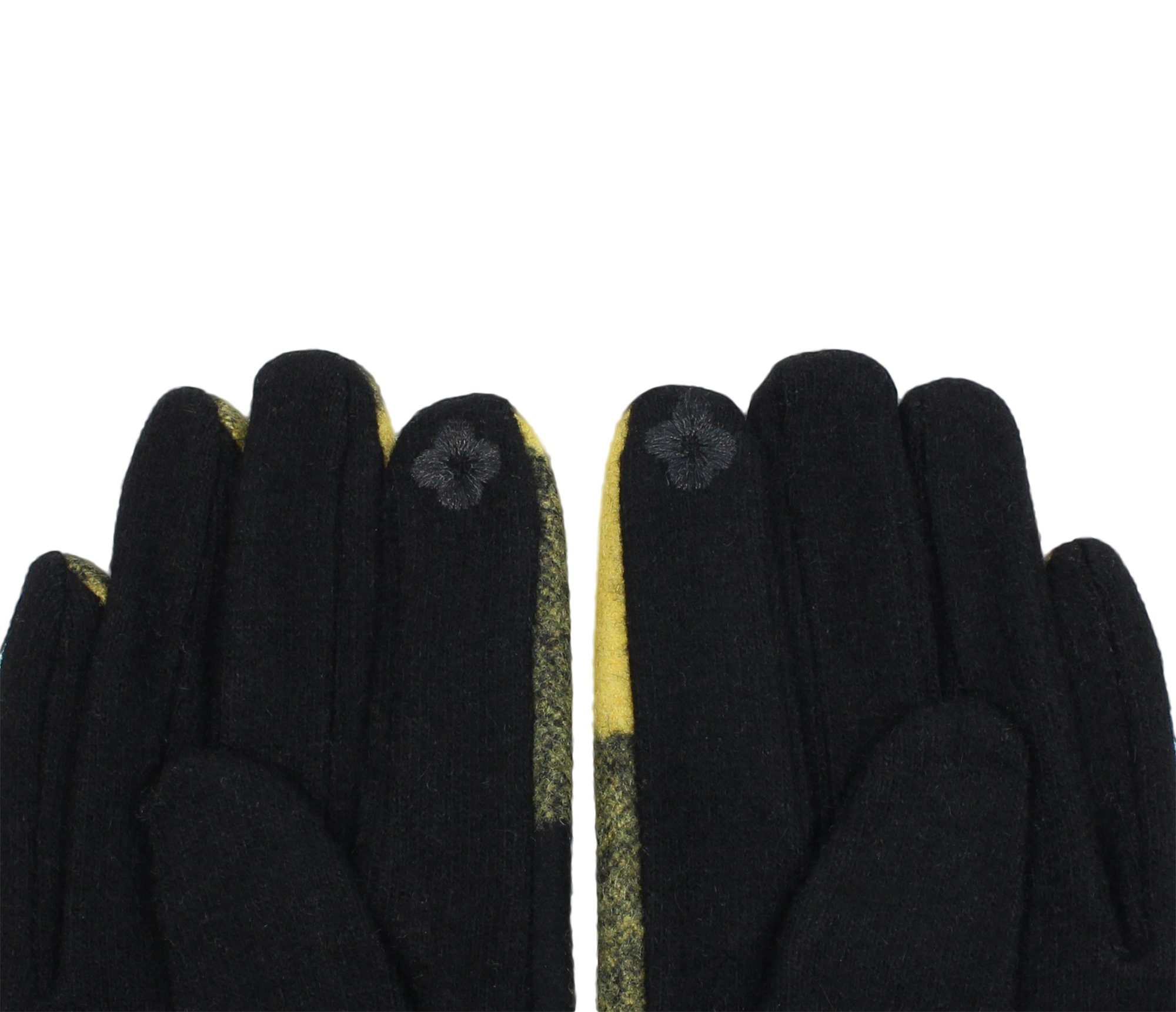 ZEBRO Fleecehandschuhe Handschuh gelb