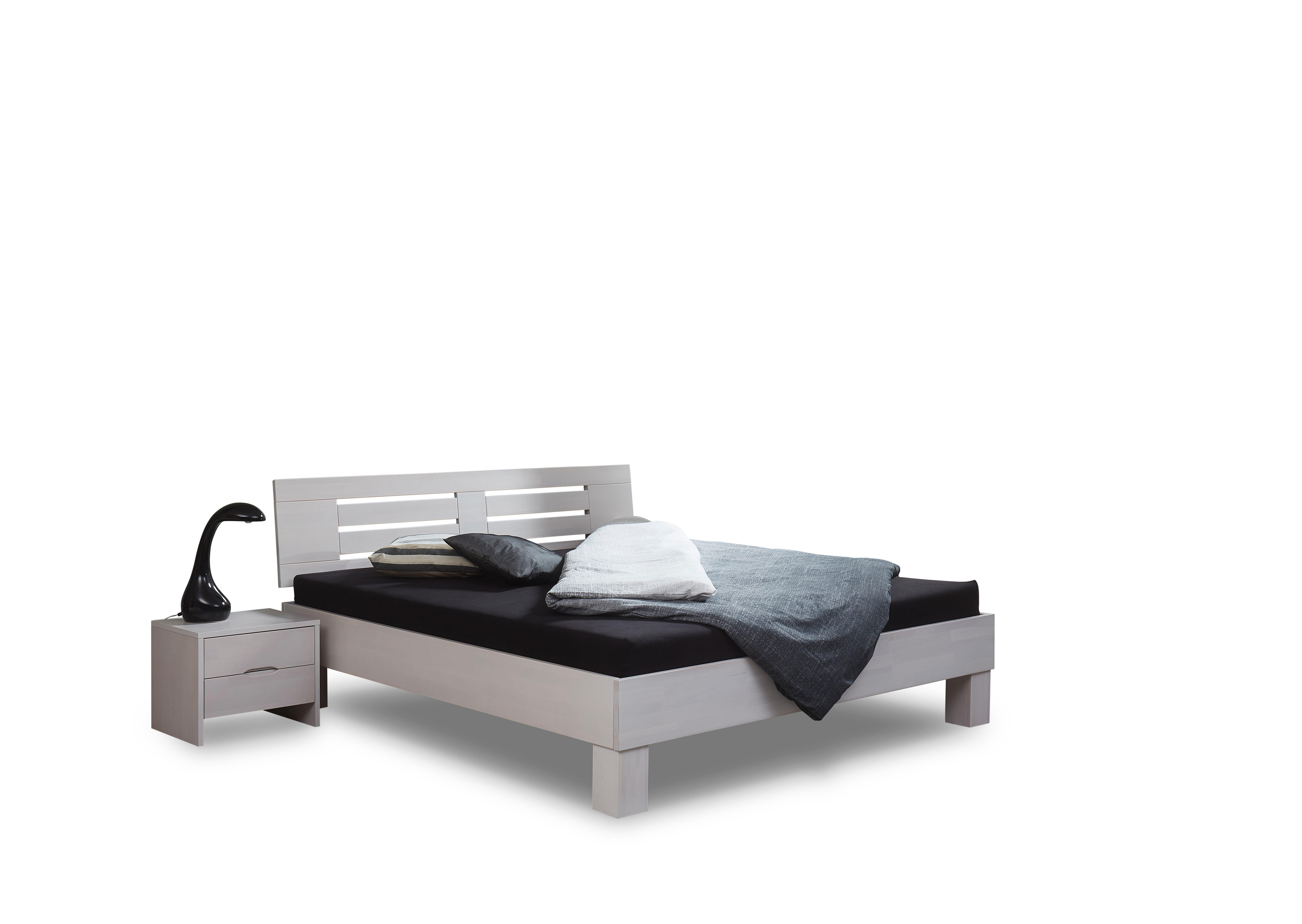 BedBox Massivholzbett Basic 503, Massivholzbett aus Buche mit zeitloser Formensprache