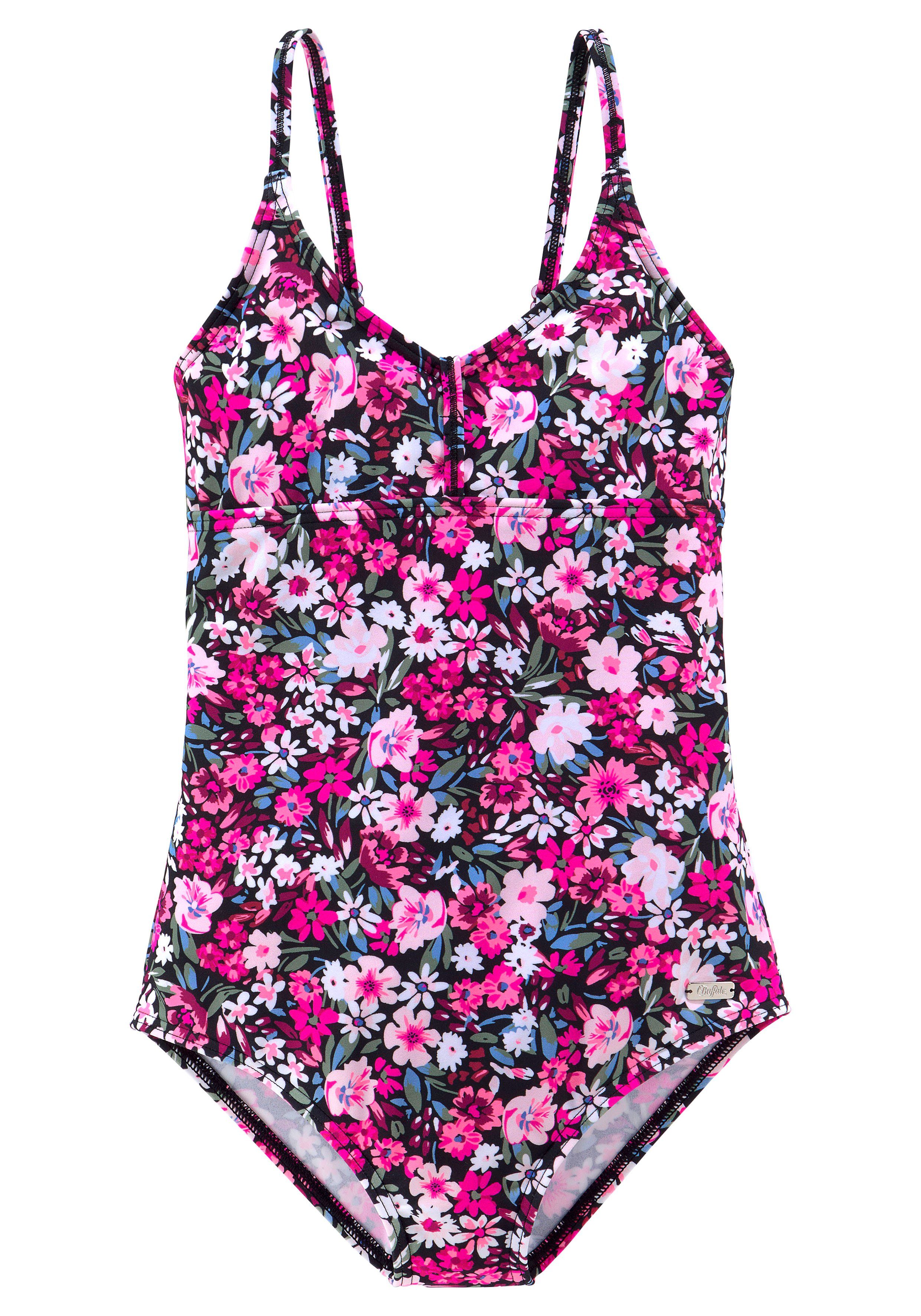 Buffalo Badeanzug mit kleinem Blümchendruck