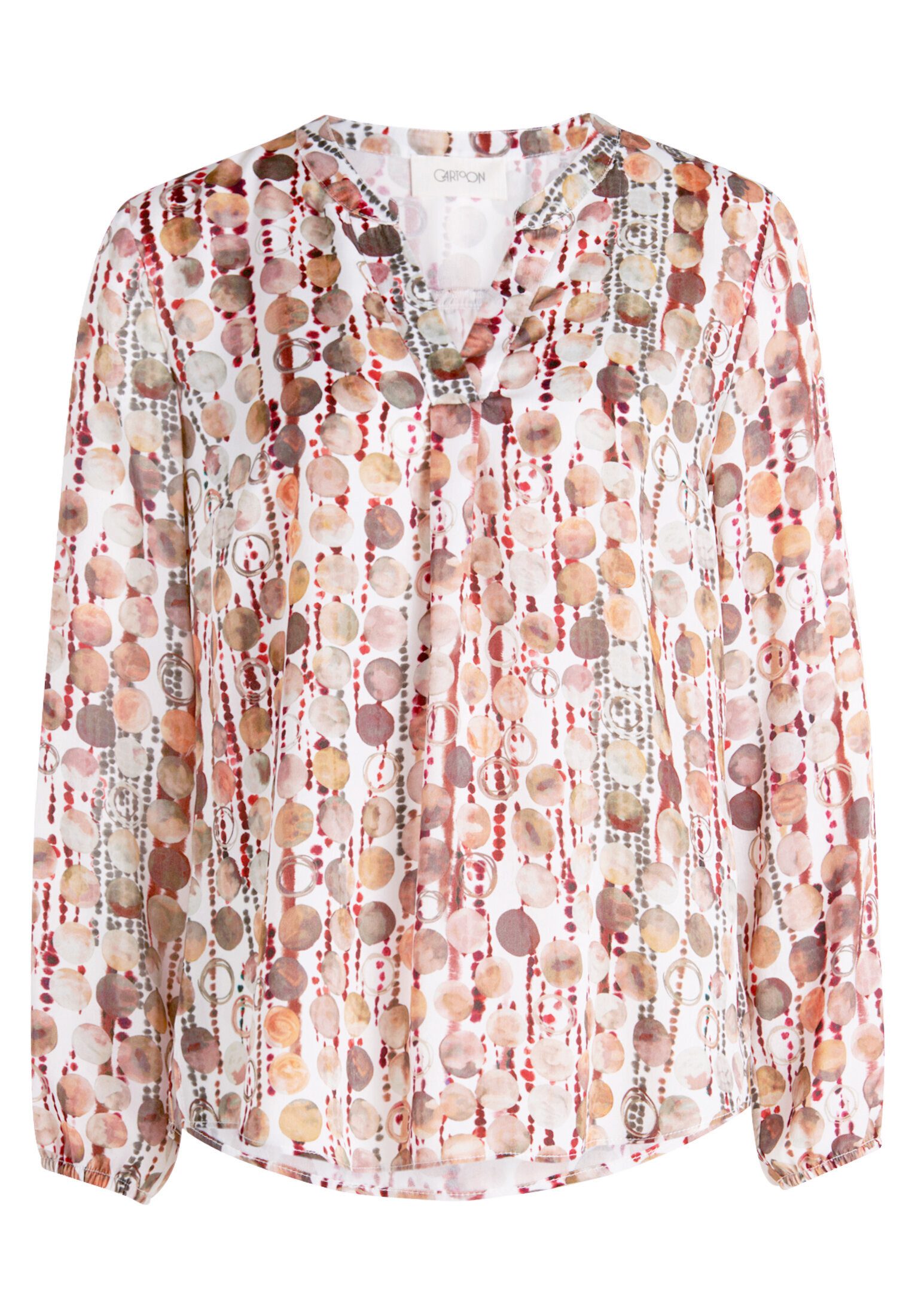 Cartoon Shirtbluse Damen mit Muster