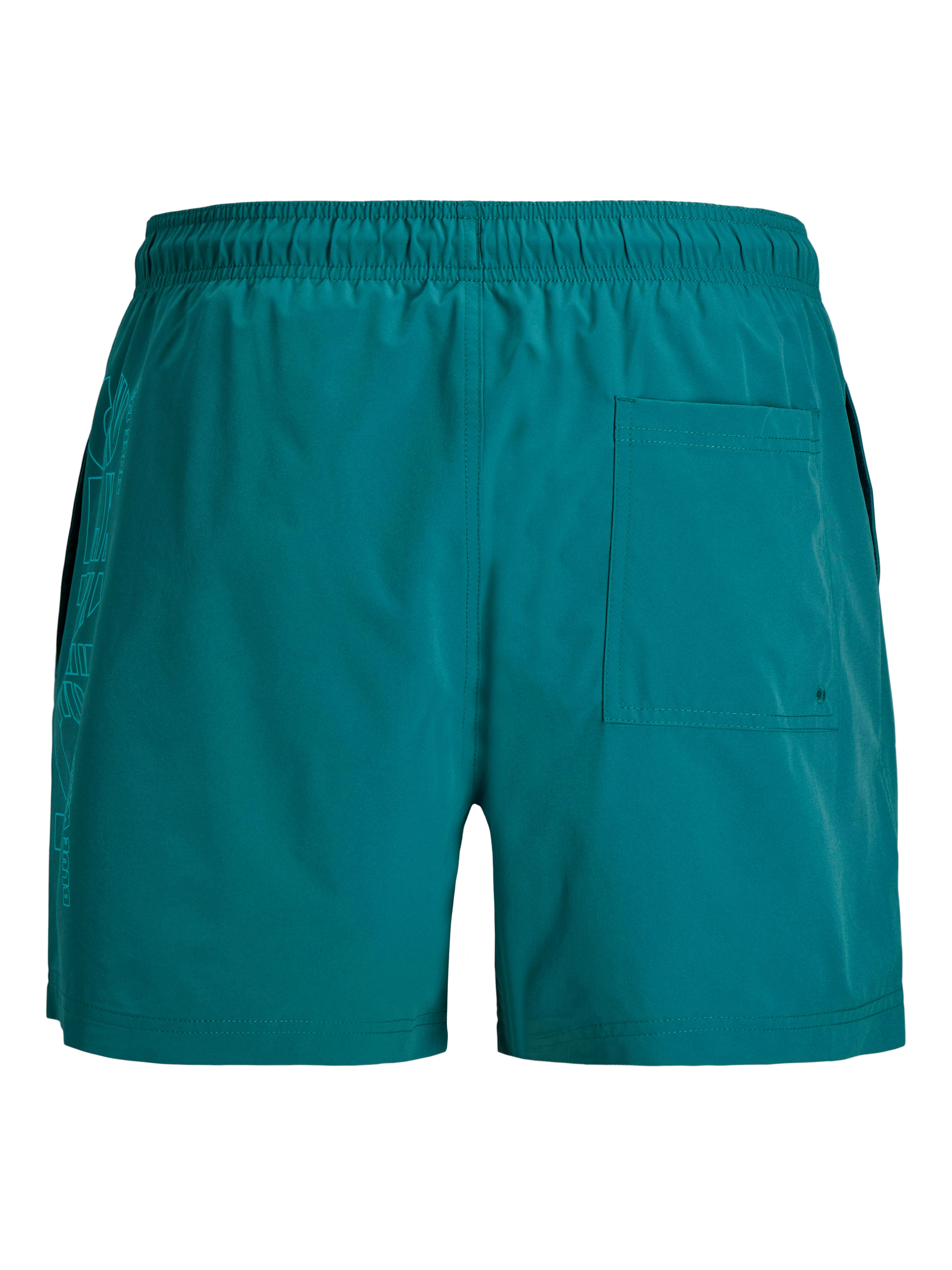 Jack & Jones Badeshorts JPSTMAUI WAVE LOGO SWIM SHORTS SN Kunstfaser, normal geschniten – Bild 5 von 5