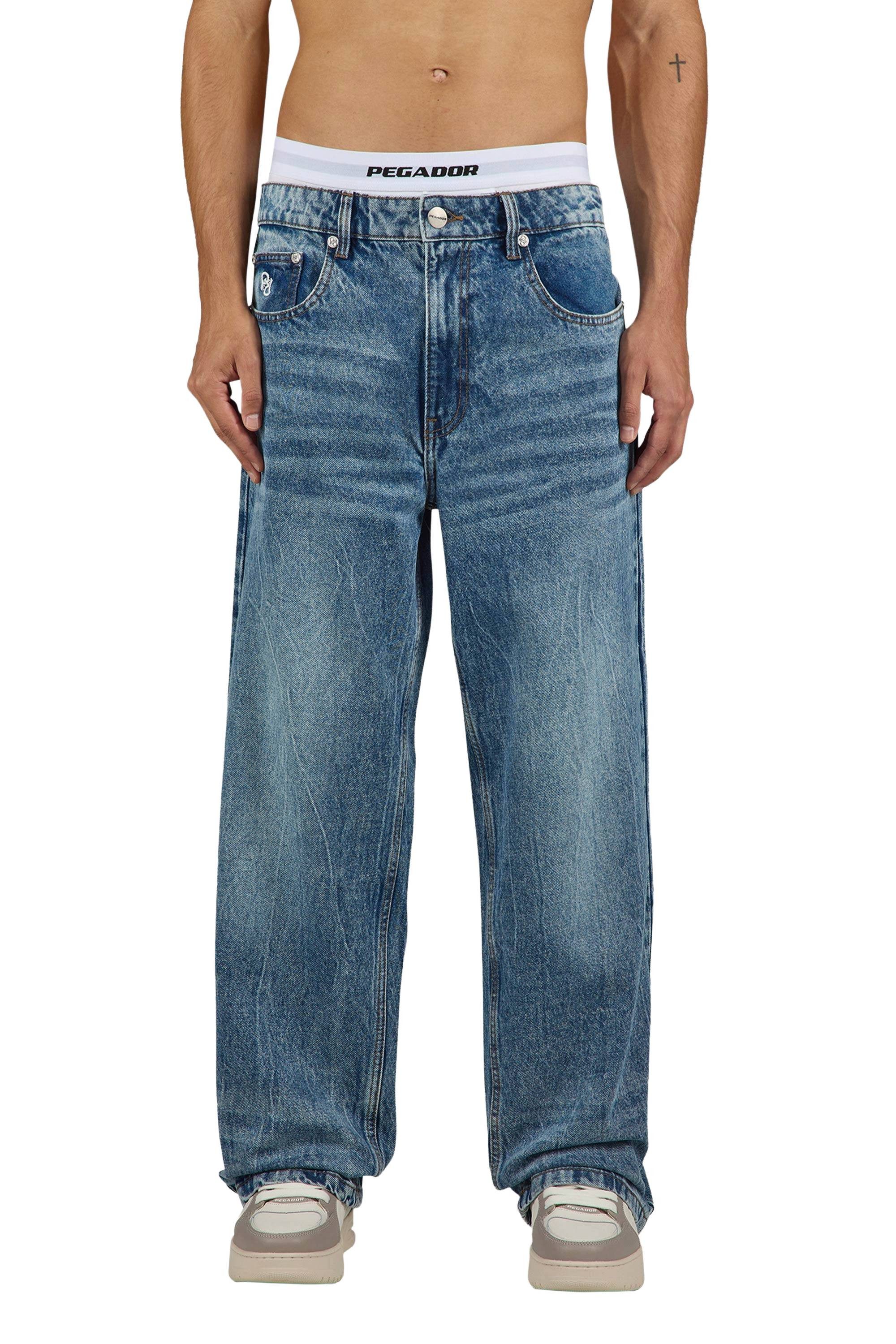 PEGADOR Loose-fit-Jeans Jeans Pegador Axas Loose 5-Pocket-Style