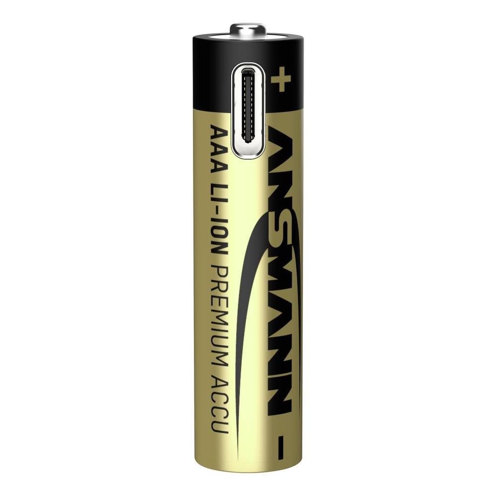 ANSMANN AG Premium Li-Ion Akkus 1.5V Micro AAA Typ 500 min. 400 mAh 8er 1311-0031 Akku