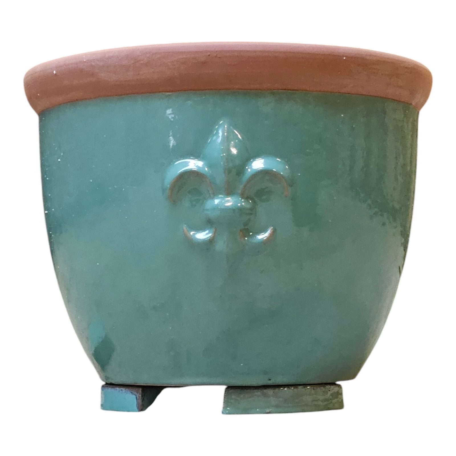 Teramico Blumentopfuntersetzer 3er Set Keramikfüße Celadon günstig online kaufen