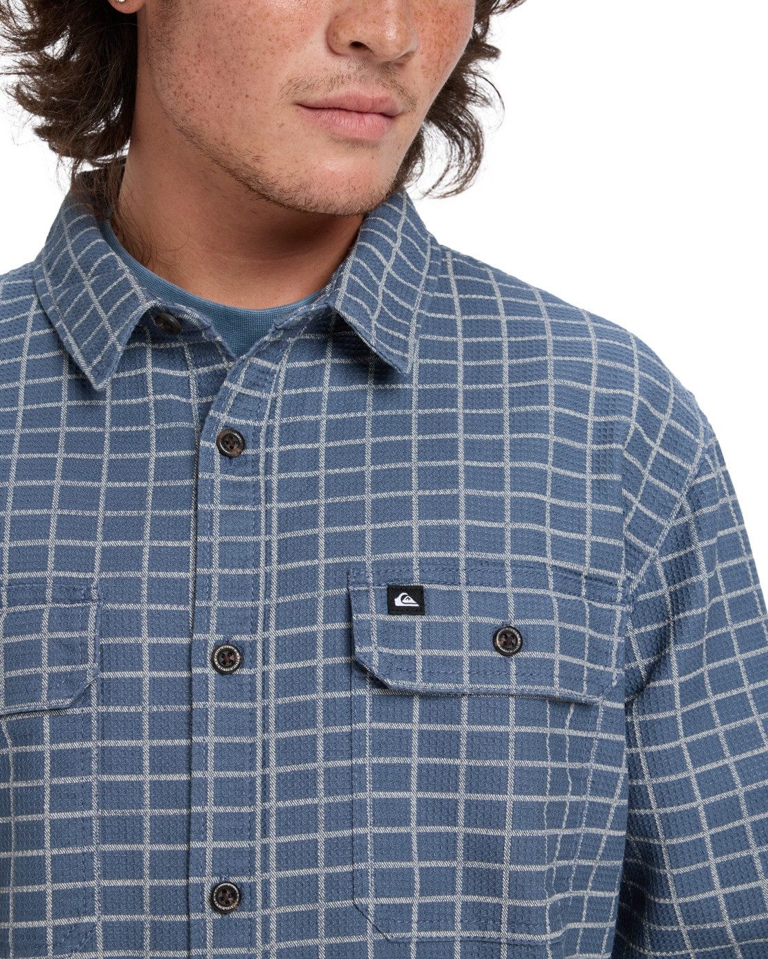 Quiksilver Langarmhemd Salt Lake Waffle