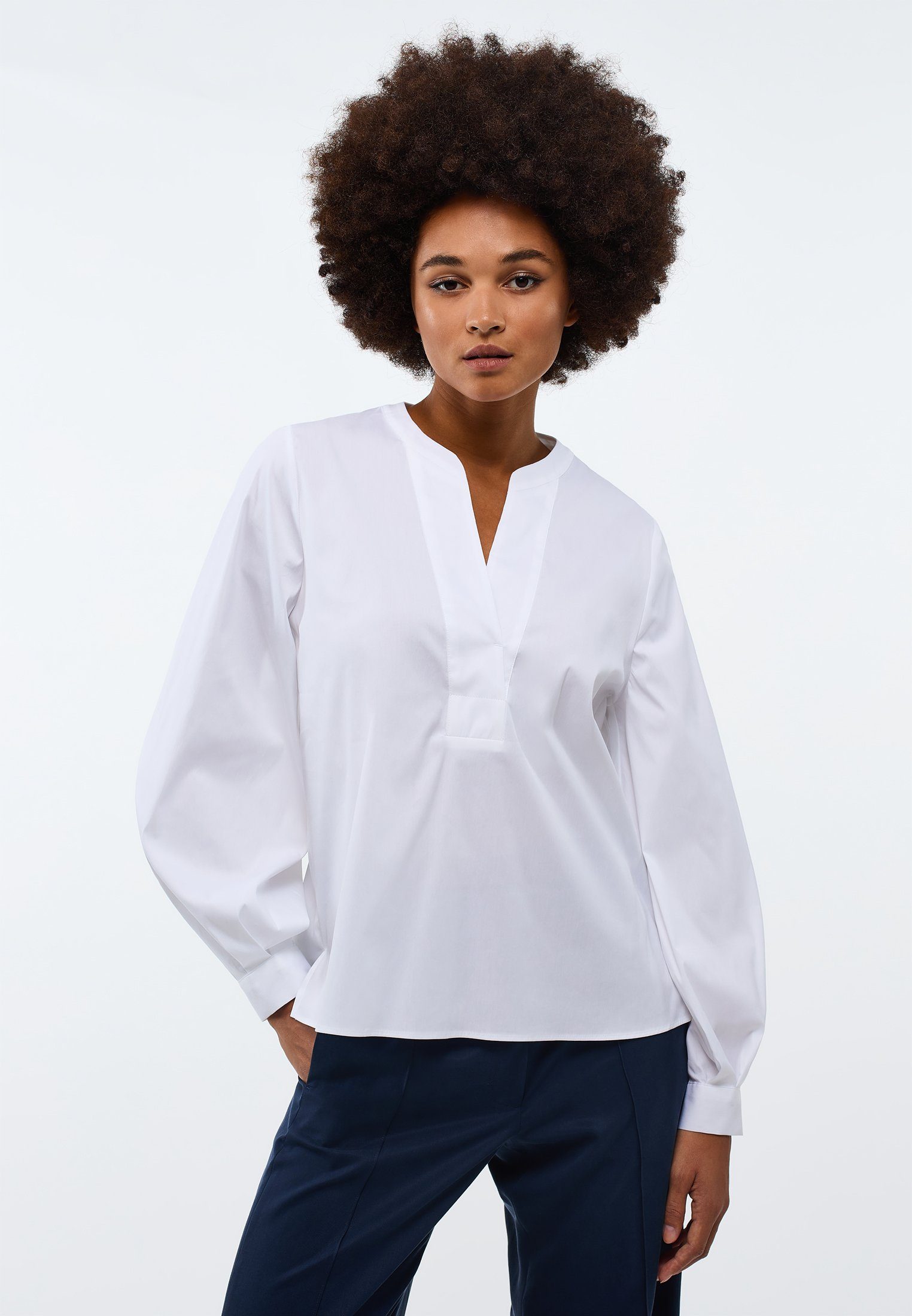 Eterna Longbluse LOOSE FIT | Blusenshirts