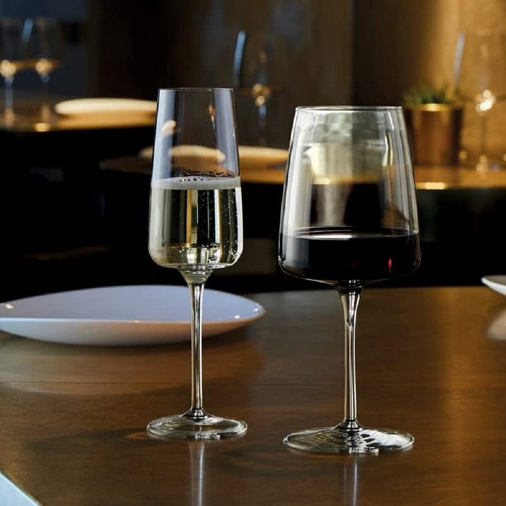 Bormioli Rocco Sektglas Bormioli Rocco Nexo Champagnerglas 240 ml 6er Set, Glas