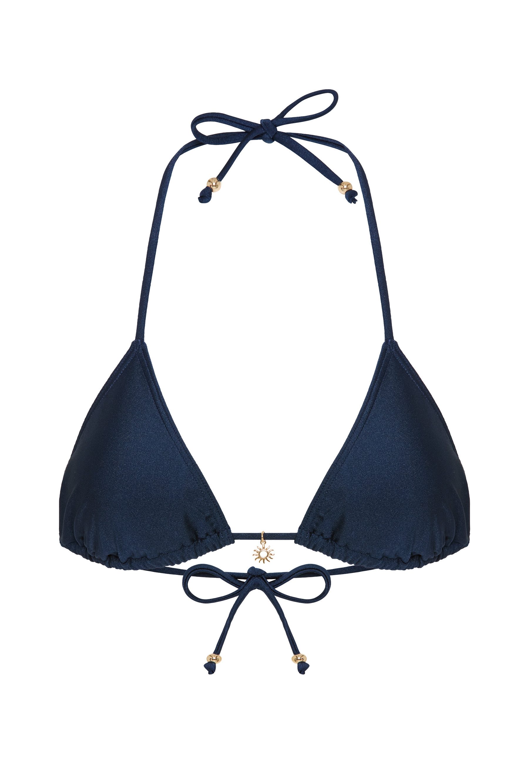 LSCN by LASCANA Triangel-Bikini-Top Sunny, in trendiger Glanzware – Bild 2 von 5