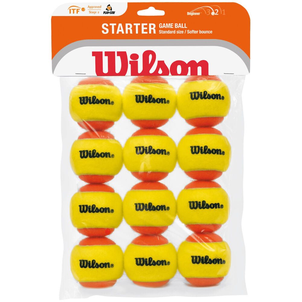 Wilson Tennisball Starter Orange Balls Stage 2