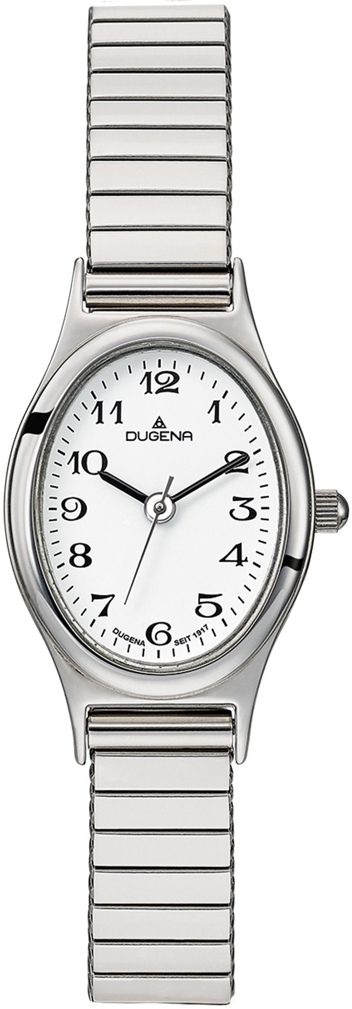 Dugena Quarzuhr Vintage Comfort, 4460748 Silber