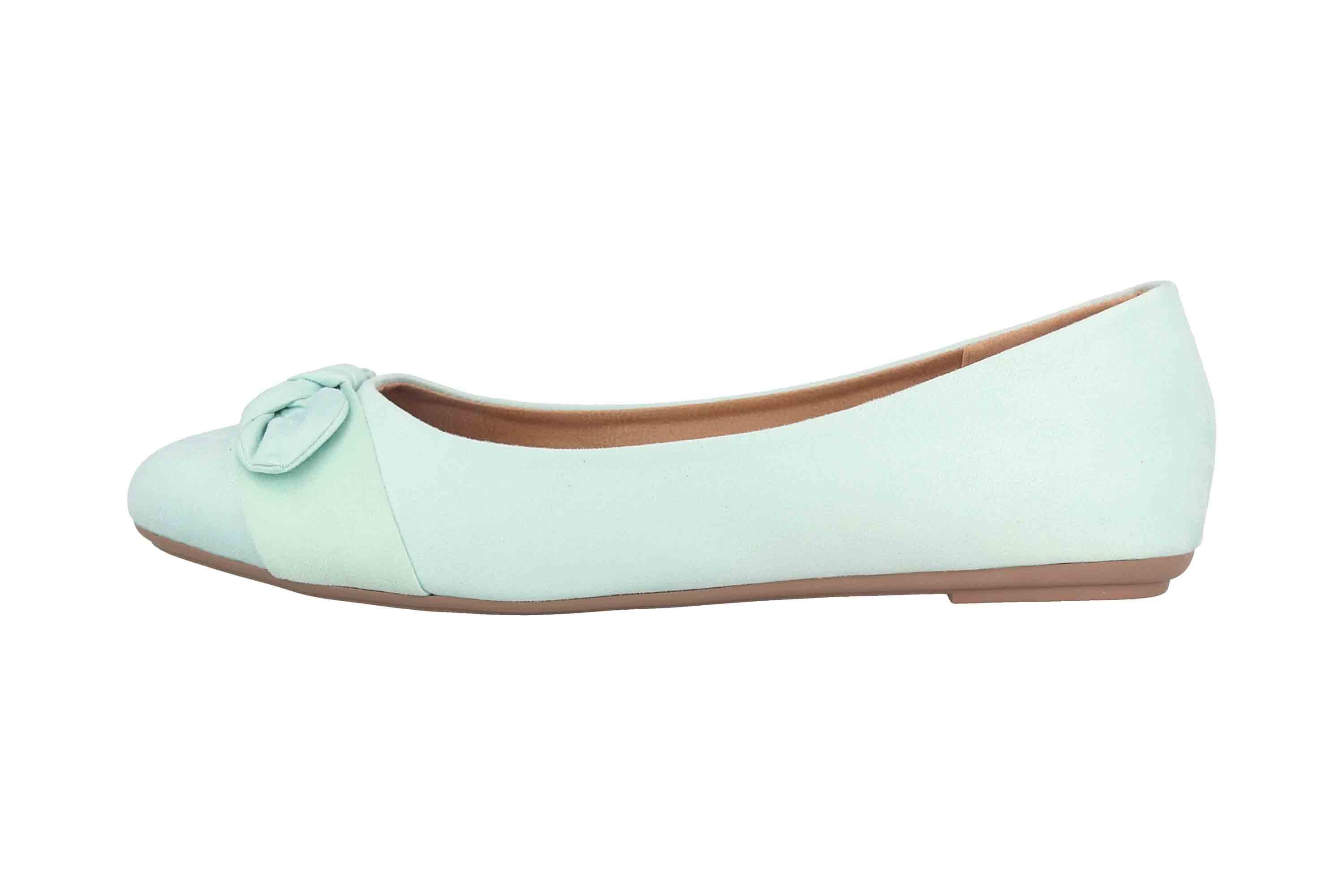 Fitters Footwear 2.589647 Pastel Grün Ballerina